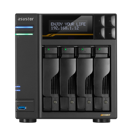 שרת אחסון NAS ASUSTOR AS6804T