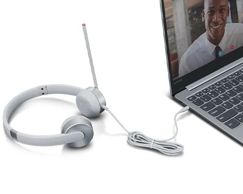 אביזר למחשב Lenovo 100 Stereo Analogue Headset