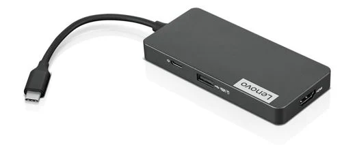 תחנת עגינה או מתאם Lenovo USB-C 7-in-1 Hub