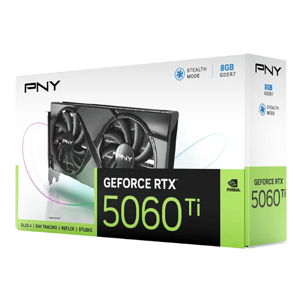 כרטיס מסך PNY GeForce RTX™ 5060Ti 8GB Dual Fan