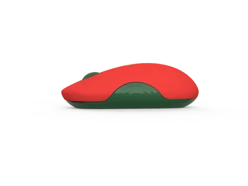 ציוד קלט Lenovo 350 Bluetooth Silent Mouse (Fan Edition - Portugal) GY51U71764 - צבע אדום ירוק צהוב
