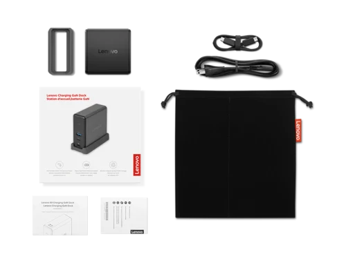 תחנת עגינה או מתאם Lenovo Charging GAN Dock G0AE0065IS