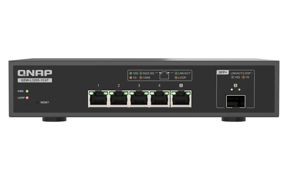 מתג רשת QNAP QSW-L3205-1C4T