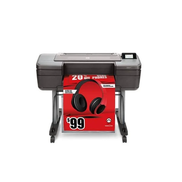 מדפסת בפורמט רחב HP DesignJet Z6 24-in PostScript Printer
