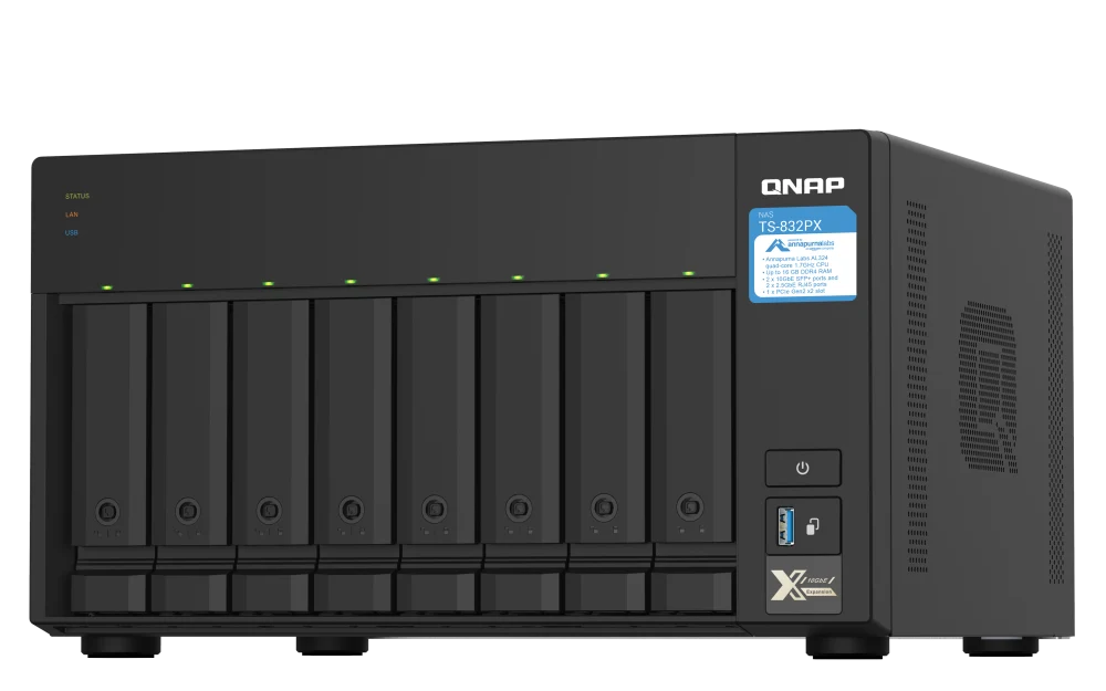 שרת אחסון NAS QNAP TS-832PX-4G