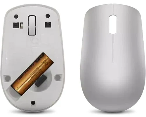 ציוד קלט Lenovo 530 Wireless Mouse (Platinum Grey)