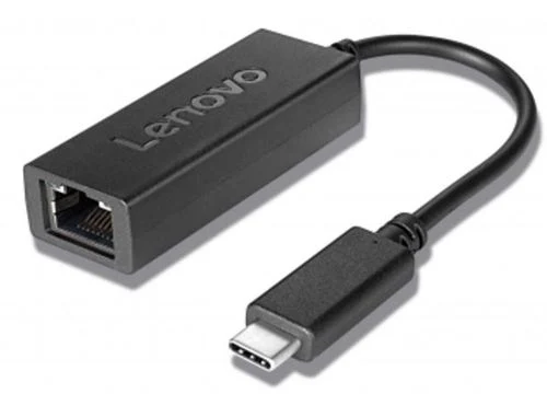תחנת עגינה או מתאם Lenovo USB C to Ethernet Adapter
