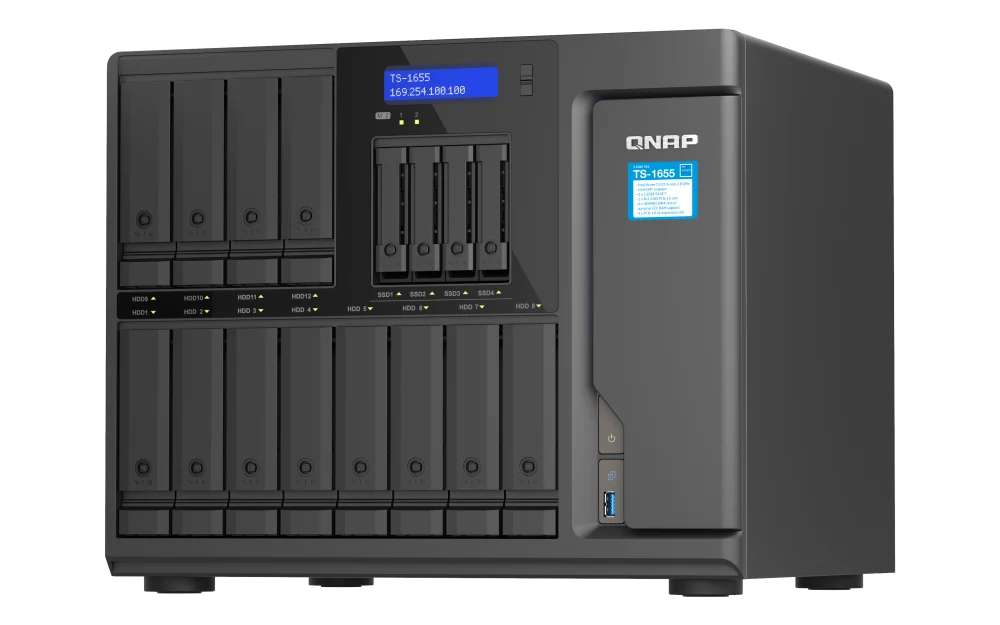 שרת אחסון NAS QNAP TS-1655-8G