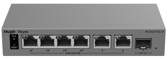 מתג PoE Reyee RG-ES207GS-LP
