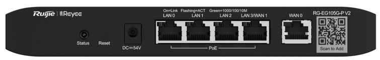 נתב רשת Reyee RG-EG105G-P-V2