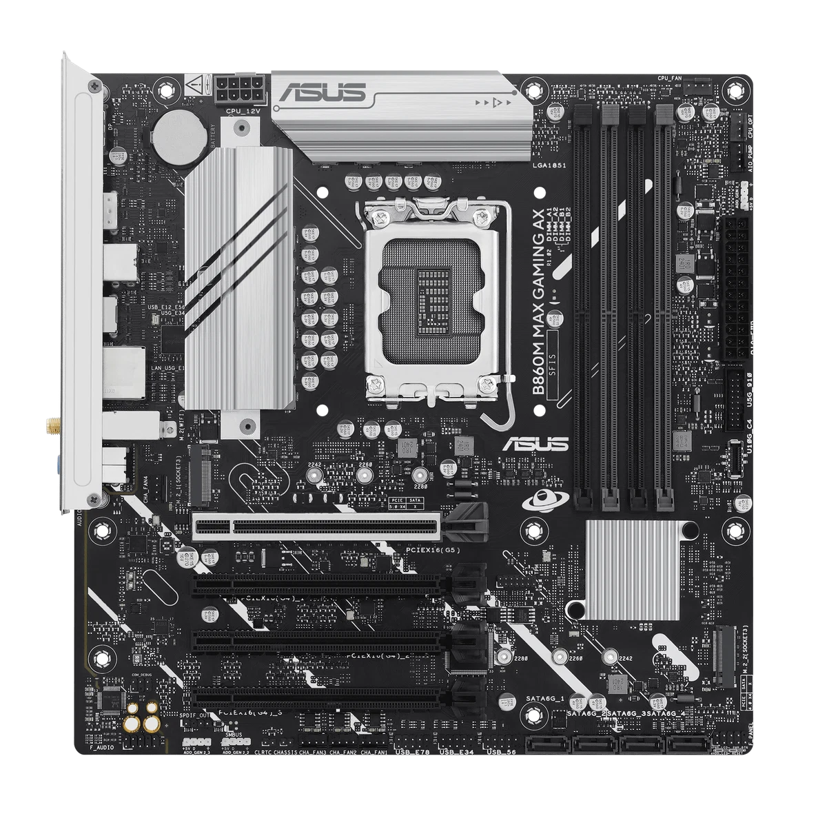 לוח אם ASUS B860M MAX GAMING AX