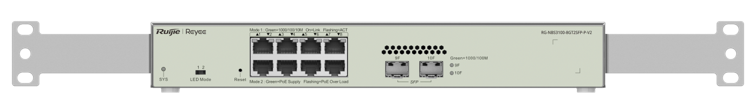 מתג PoE Reyee RG-NBS3100-8GT2SFP-P-V2