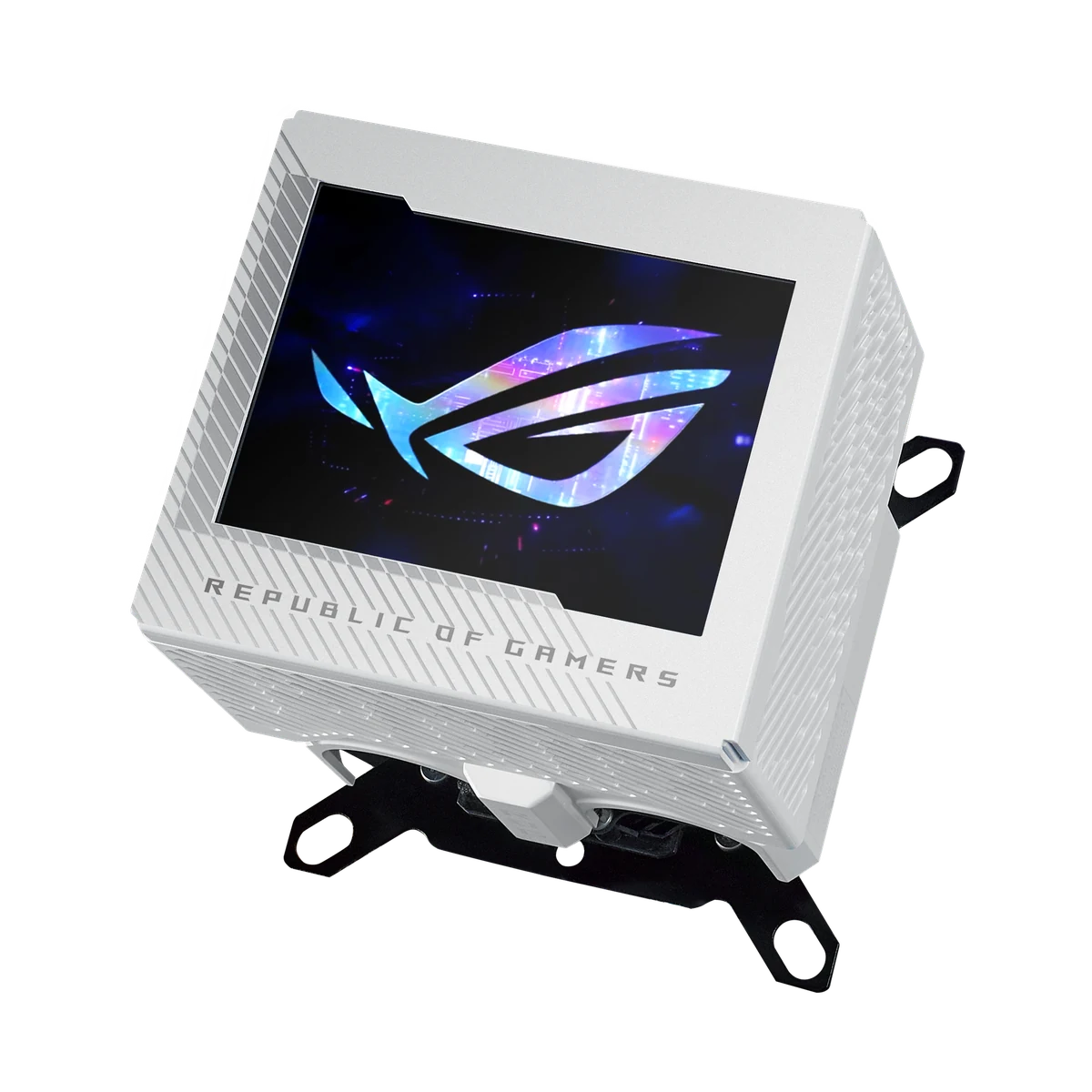 קירור למחשב ASUS ROG RYUJIN III WB WHT CPU WATER BLOCK 3.5" LCD