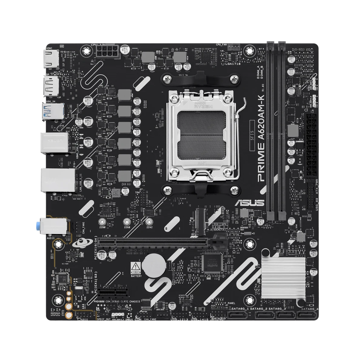 לוח אם ASUS PRIME A620AM-K