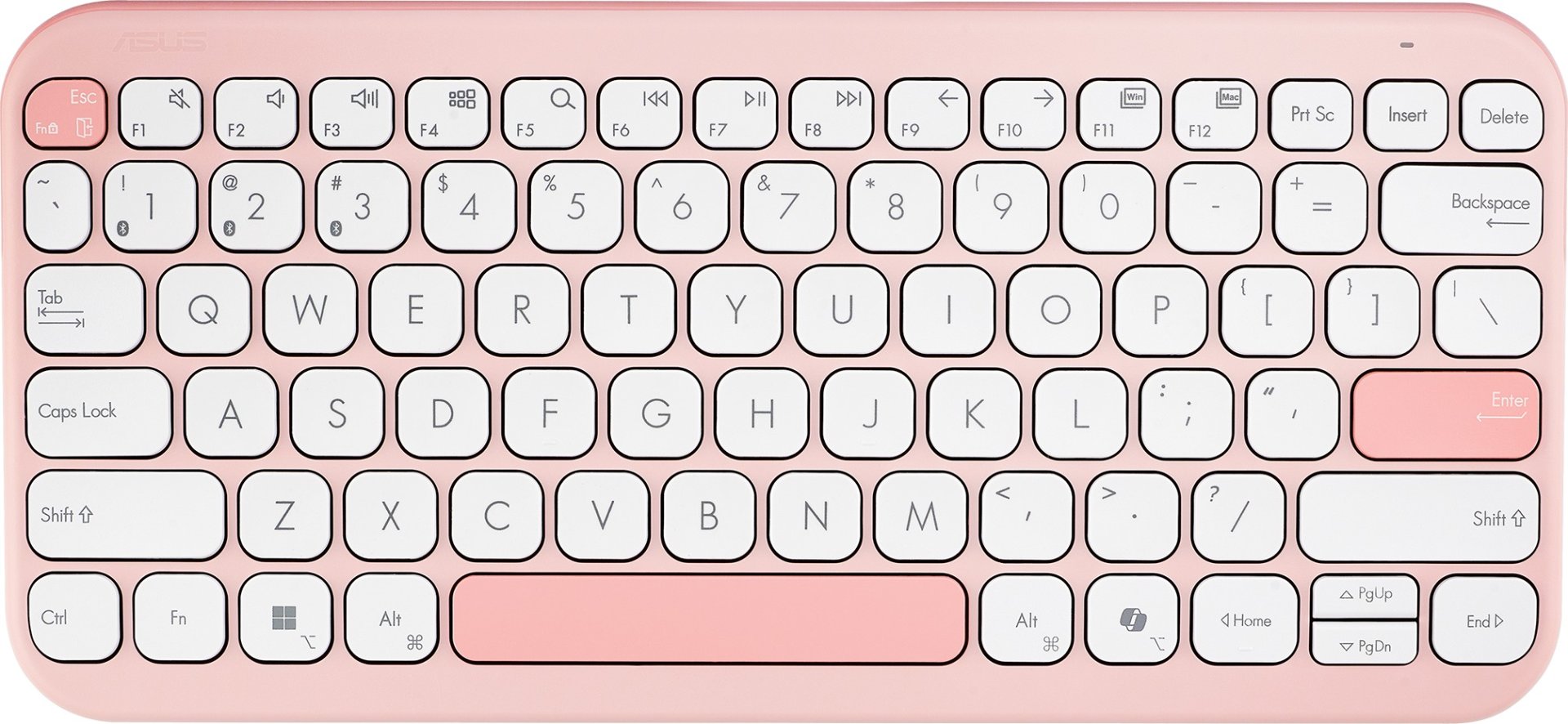 מקלדת ASUS Marshmallow Keyboard KW100