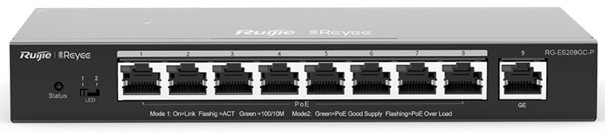 מתג PoE Reyee RG-ES209GC-P