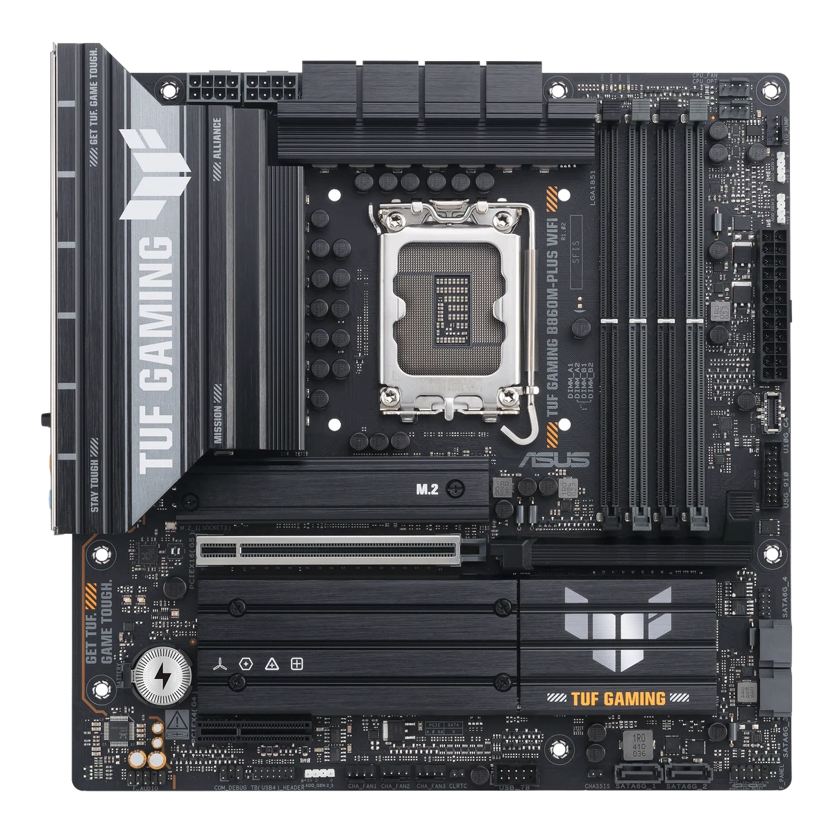 לוח אם ASUS TUF GAMING B860M PLUS WIFI USB20G WIFI7