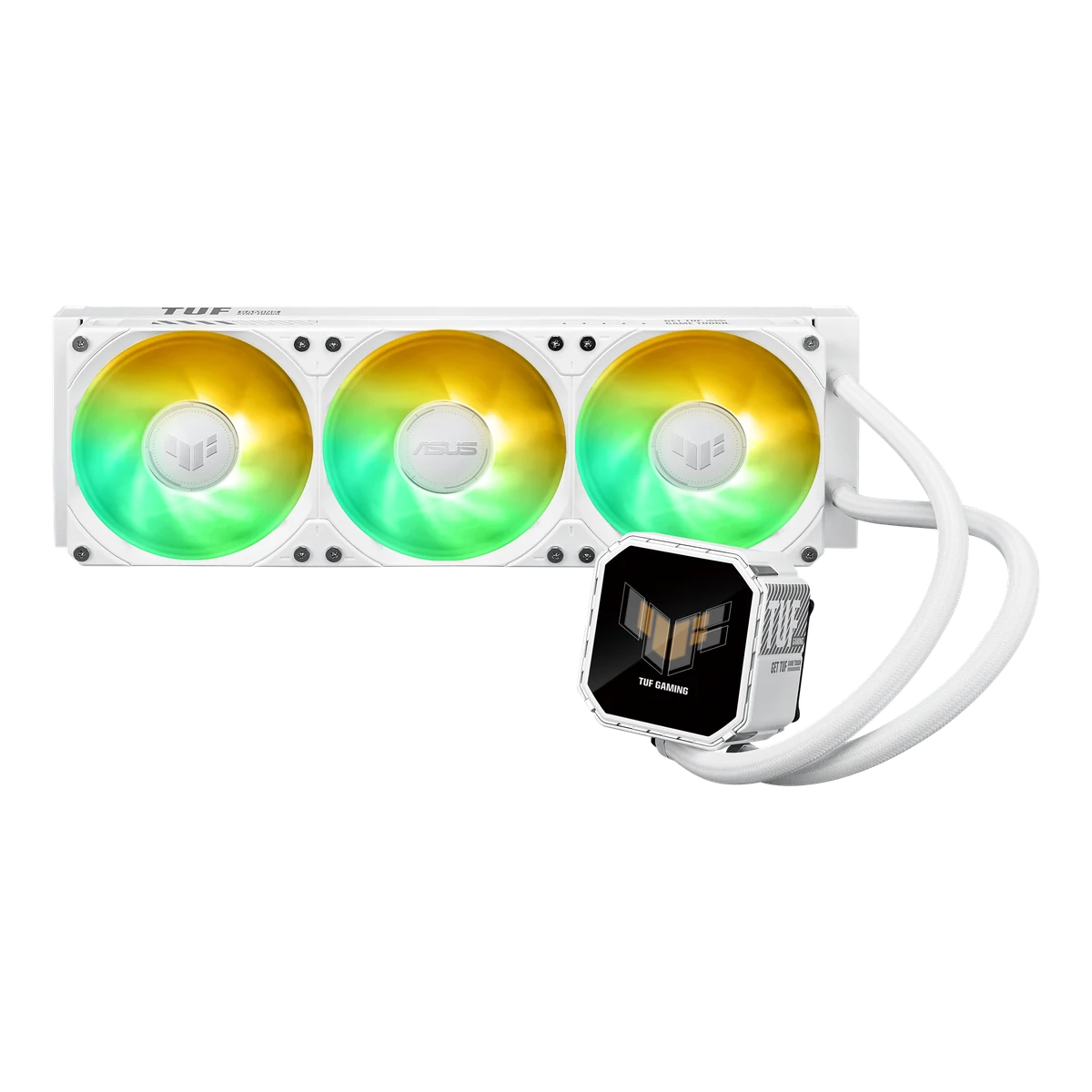 קירור למחשב ASUS TUF GAMING LC III 360 ARGB WHT AIO COOLER 3IN1 FAN 2.8" LCD